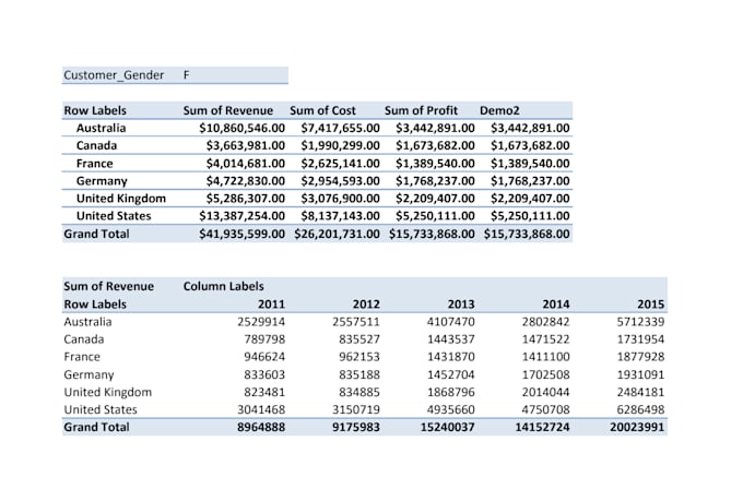 perform professional data analysis, cleaning, macros and visualization in excel